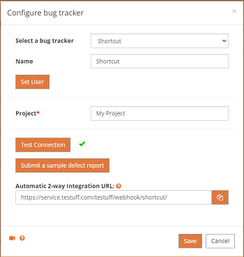 Shortcut integration
